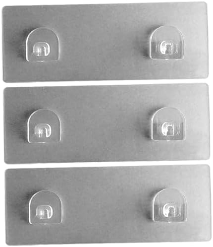 ESiiFuu 3PCS Shower Caddy Hooks No Drilling