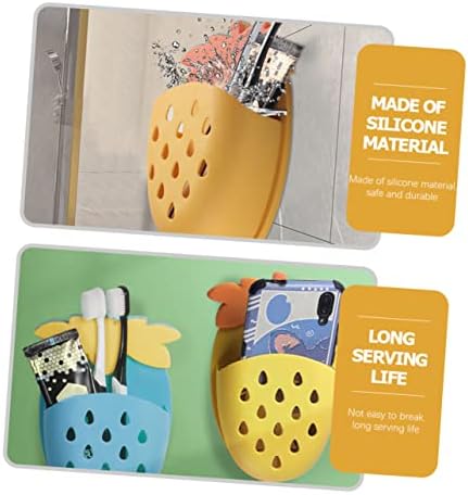 ULDIGI 2Pcs Draining Wall Organizer for Bathroom Storage