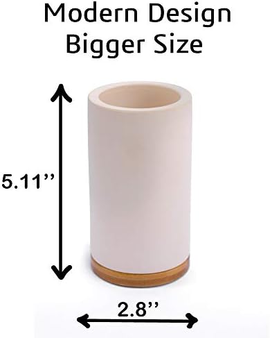 Matani Bamboo Toothbrush Holder with Drainage