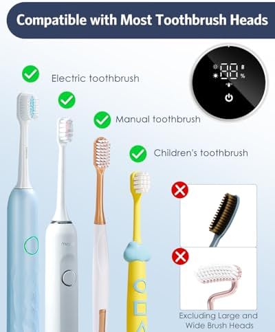 UV Toothbrush Cleaner Holder with Auto Sensor