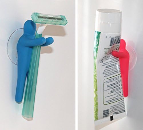 Vanvene Lucore 4 Pack Toothbrush Holder Suction Hook Set