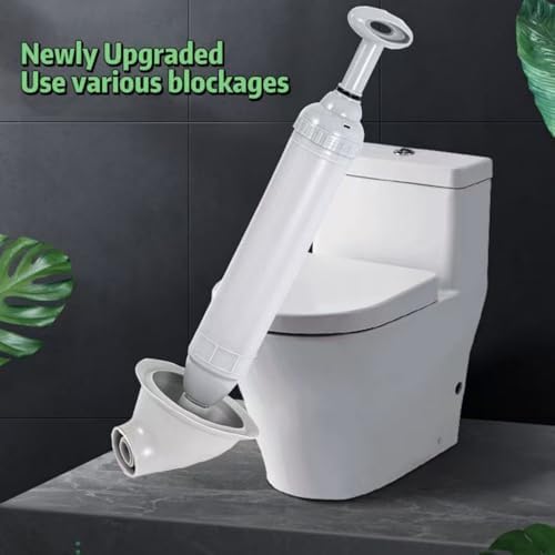 2025 High Pressure Toilet Plunger with Pink Design