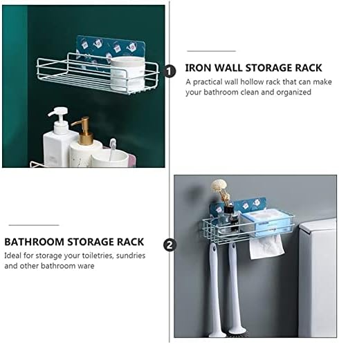 BAHELS Shower Caddy Green Wall Mounted Organizer 1