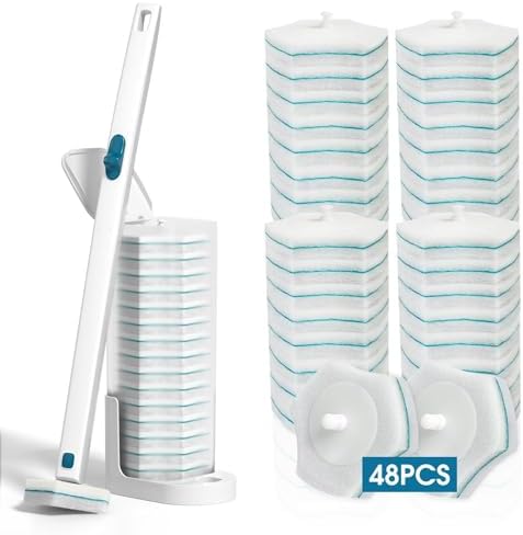 BALORIZ Toilet Cleaning System with 48 Refills