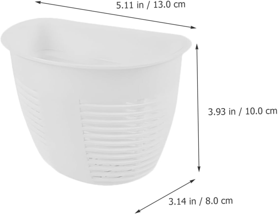 OKUMEYR Wall Mounted Bathroom Storage Basket with Drainage