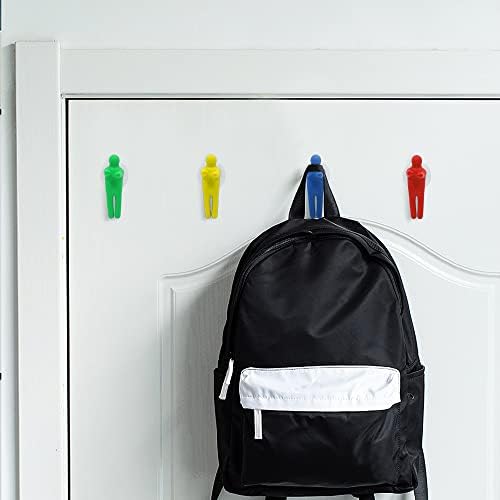 6 Colorful People Toothbrush Holders With Suction Cup