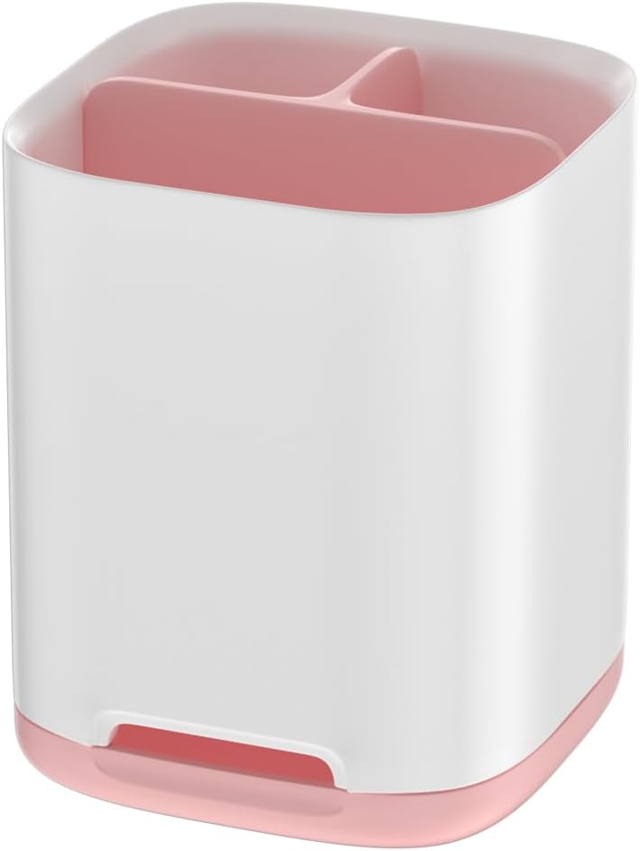 CUEPAINT 3-Slot Toothbrush Holder with Anti-Slip Base