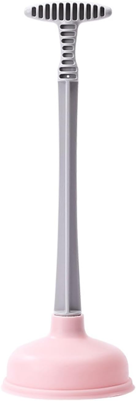 Heavy Duty Toilet Plunger with Holder and Long Handle