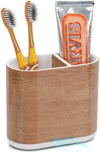 Chintu Toothbrush Holder with Divider and Toothpaste Stand