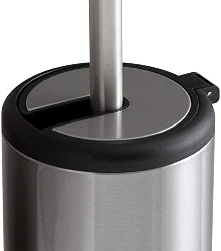 Bath Bliss Toilet Brush with Self-Closing Lid
