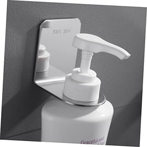 PRETYZOOM Stainless Steel Shower Gel Rack Easy Install Wall Mount