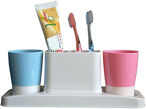 Eslite Bathroom Toothbrush and Toothpaste Stand Organizer