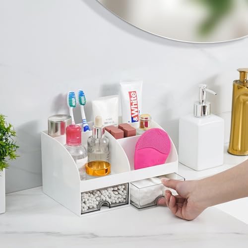 VITVITI Toothbrush Holders with 2 Drawers and 6 Compartments