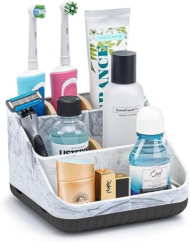 Chintu 6 Slots Toothbrush Holder Black