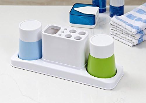 Eslite Bathroom Toothbrush Paste Holder Organizer