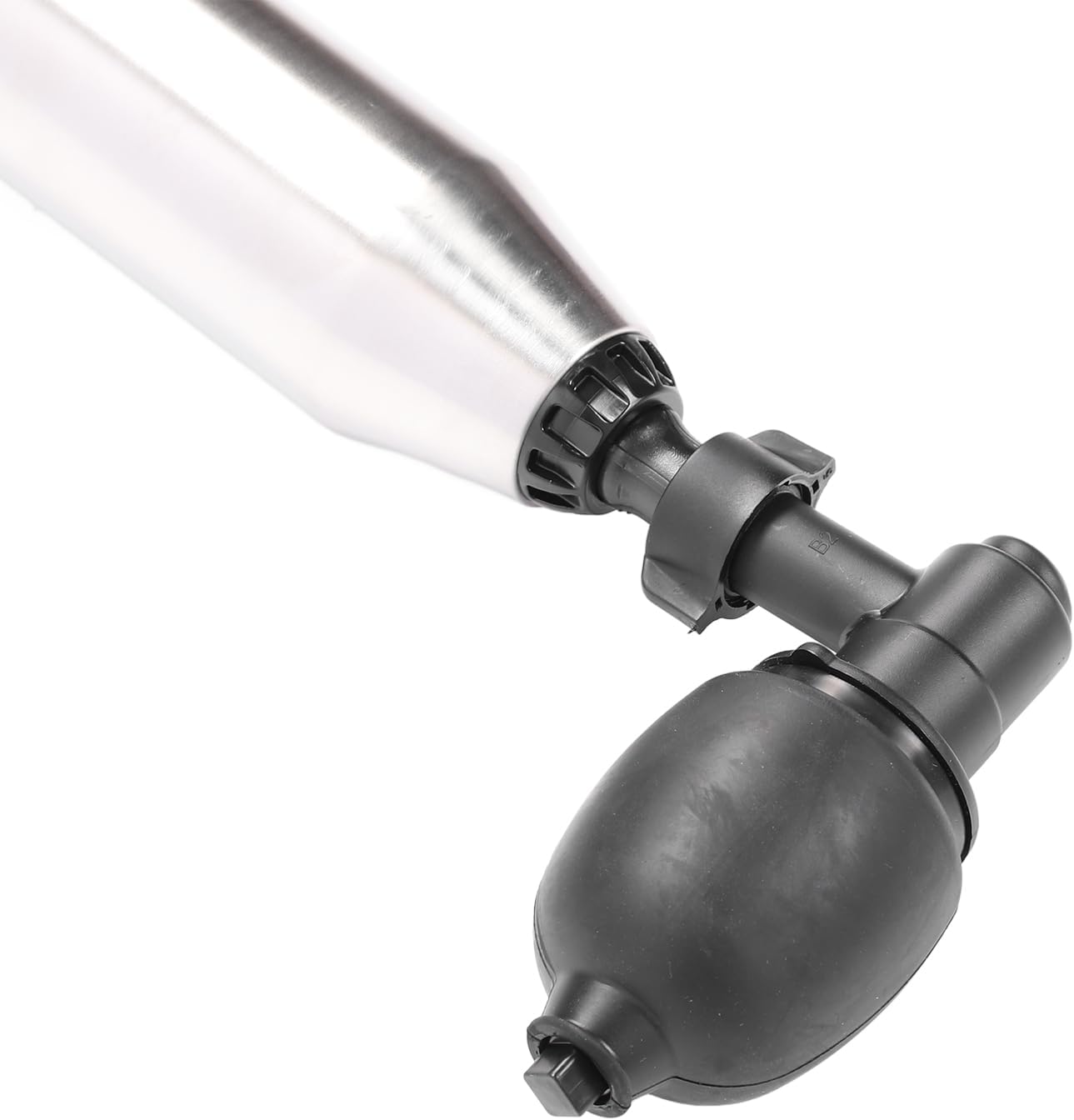 Dpofirs Toilet Plunger with Stainless Steel Handle and Air Pump
