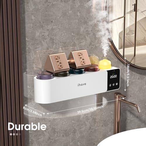 iHave Smart UV Toothbrush Holder with Aromatherapy and Night Light