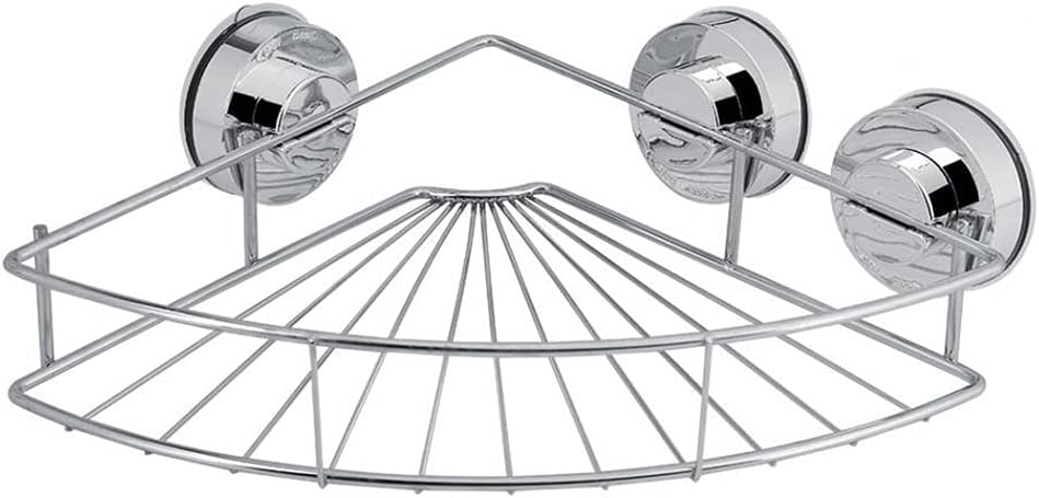 BAHELS Corner Shower Caddy with Vacuum Suction Cup