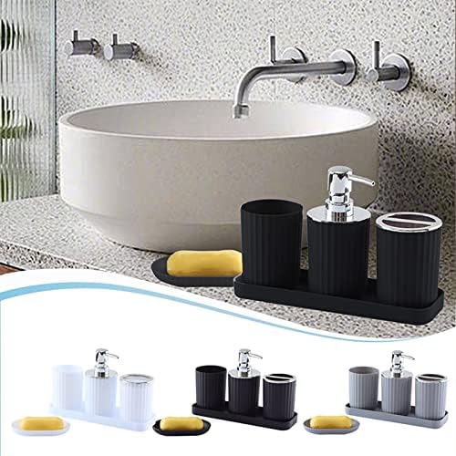 5 Pcs Modern Bathroom Accessories Set