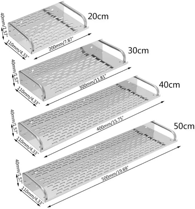 BAHELS Shower Caddy Stainless Steel Wall Mounted Shelf