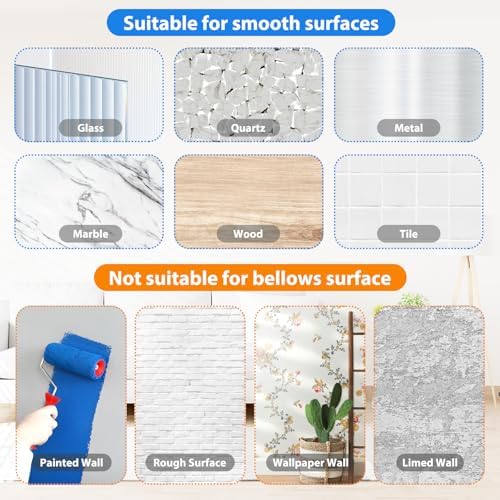 Cecliy 16-Pack Adhesive Hooks for Shower Caddy and More