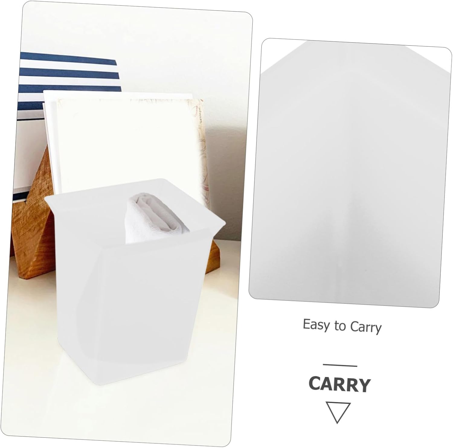 VILLFUL Plastic Cleaning Caddy Stackable Shower Basket for Hotel Room Supplies