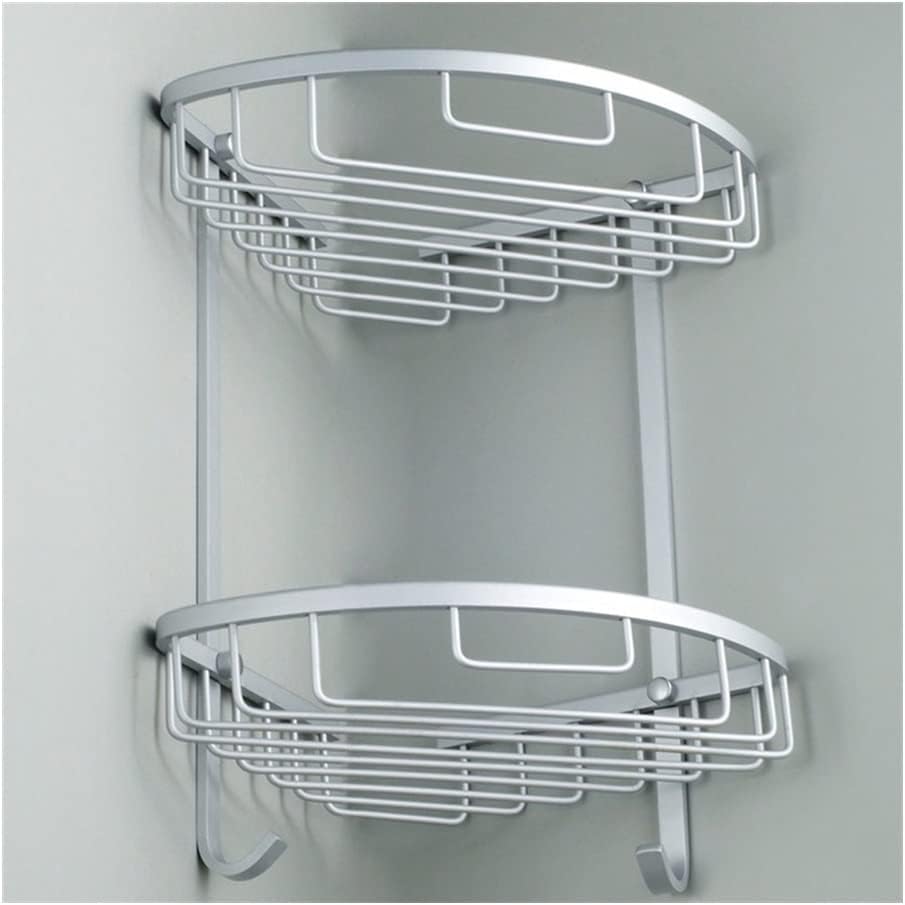 BAHELS Corner Shower Caddy Double Tiers Organizer