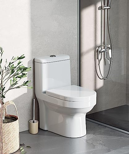 Viosuniu Ceramic Toilet Brush and Holder Set