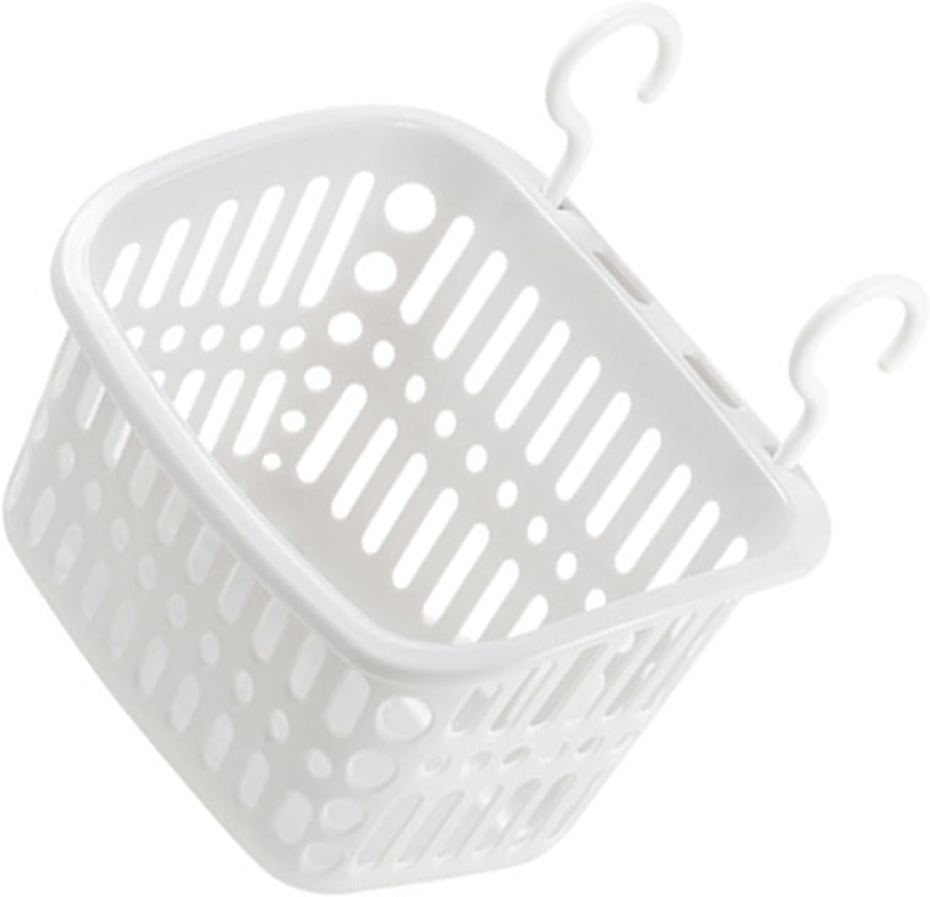 Hanging Plastic Storage Basket for Bathroom Kitchen Shower