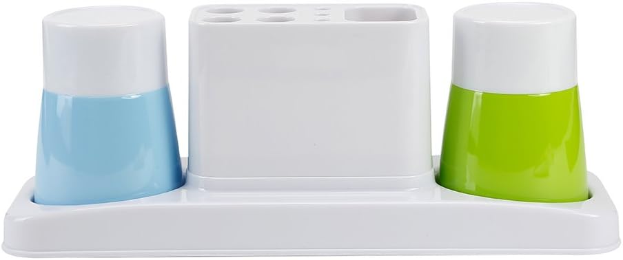 Eslite Bathroom Toothbrush Paste Holder Organizer
