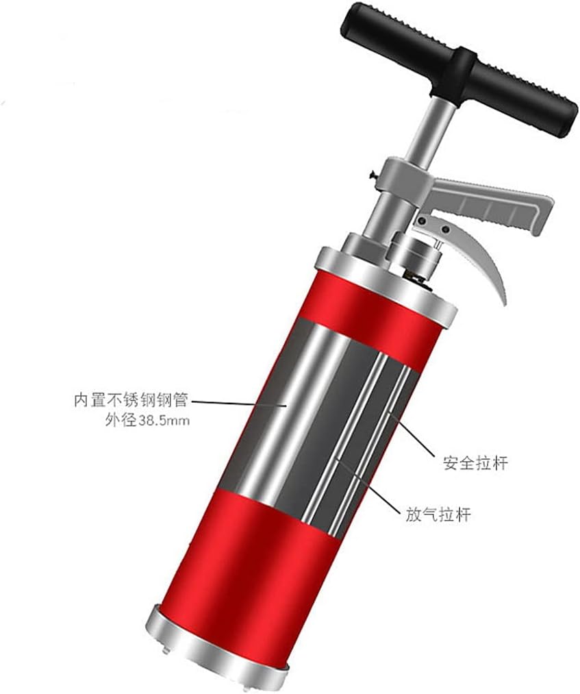 Toilet Plunger with Air Blaster for Quick Clog Removal