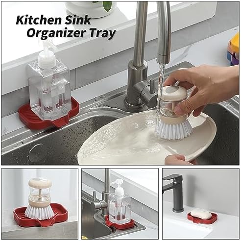 MicoYang Silicone Soap Dish with Drain Spout - 49x32