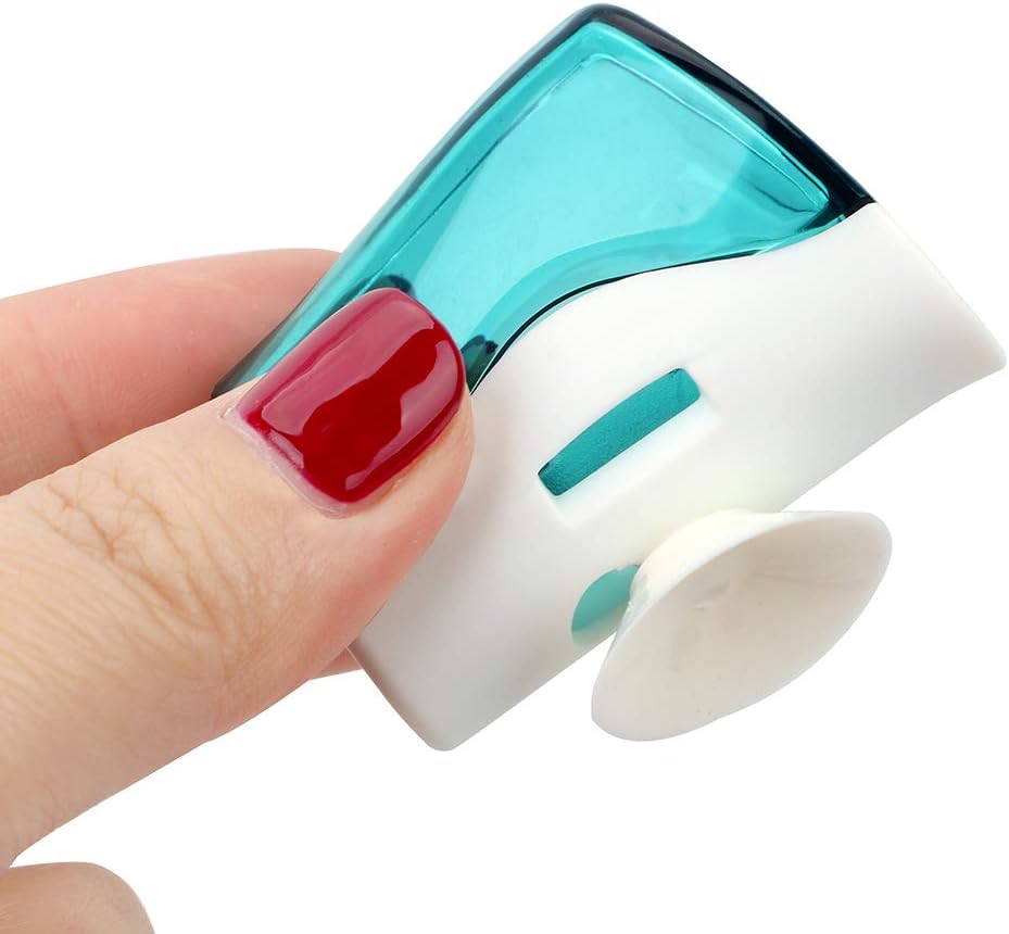 Ergonflow 3Pcs Wall Mounted Toothbrush Holder with Suction Cup and Cover Case
