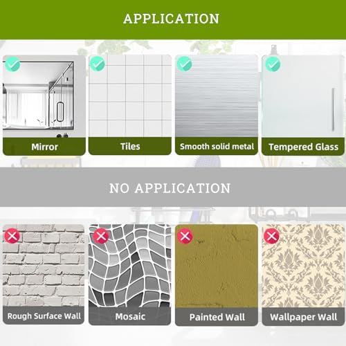 MIUTME 4-Pack Strong Adhesive Shower Caddy Hooks