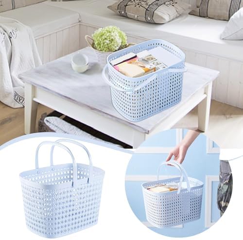 Portable Shower Caddy Basket with Handle Organizer