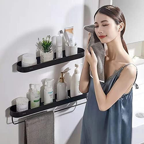 BAHELS Shower Caddy Black Wall Shelf