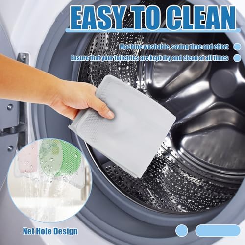 Mesh Shower Caddy with 8 Pockets 255x145in 2 PCS