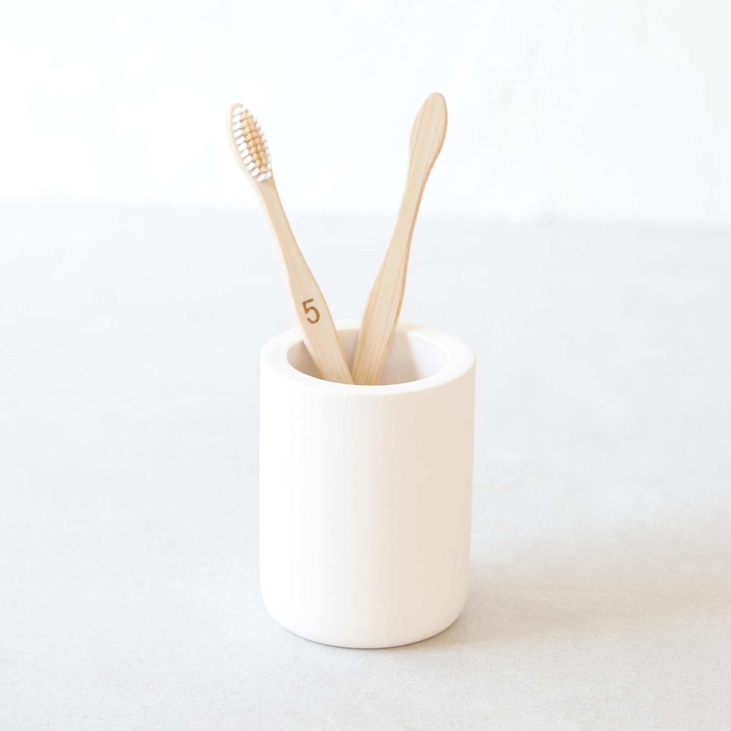 Selegna Drying Stone Toothbrush Holder Beige 1