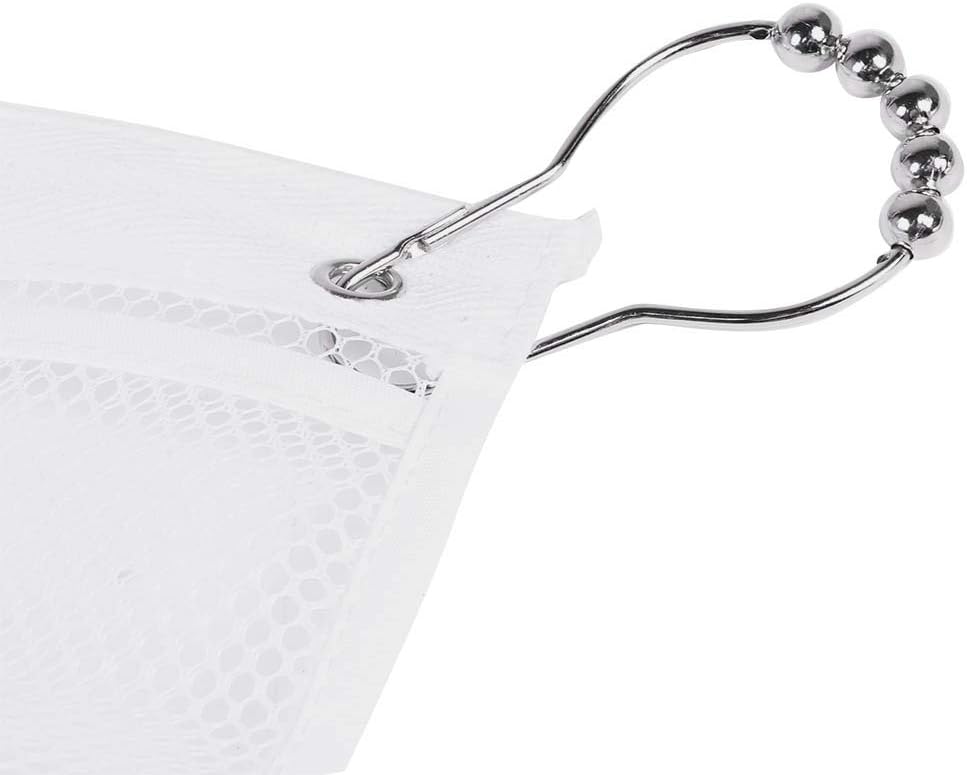 RASTKY 6 Pockets Mesh Shower Caddy with Hooks