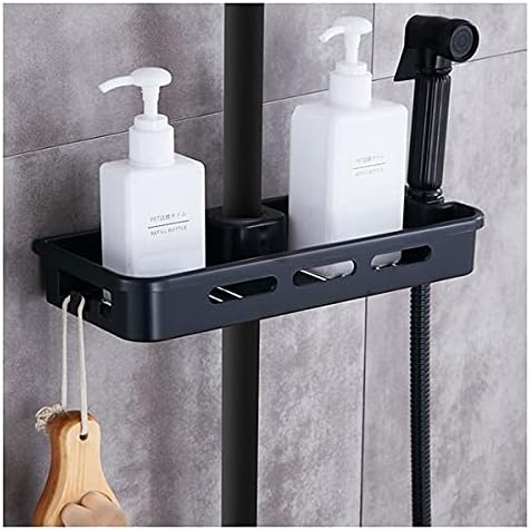 TYZK Shower Storage Rack Single Tier No Drilling