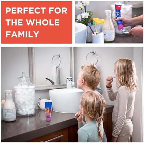Chrome Cherry SqueezMe Self-Closing Toothpaste Cap Silicone Lid for Kids Adults
