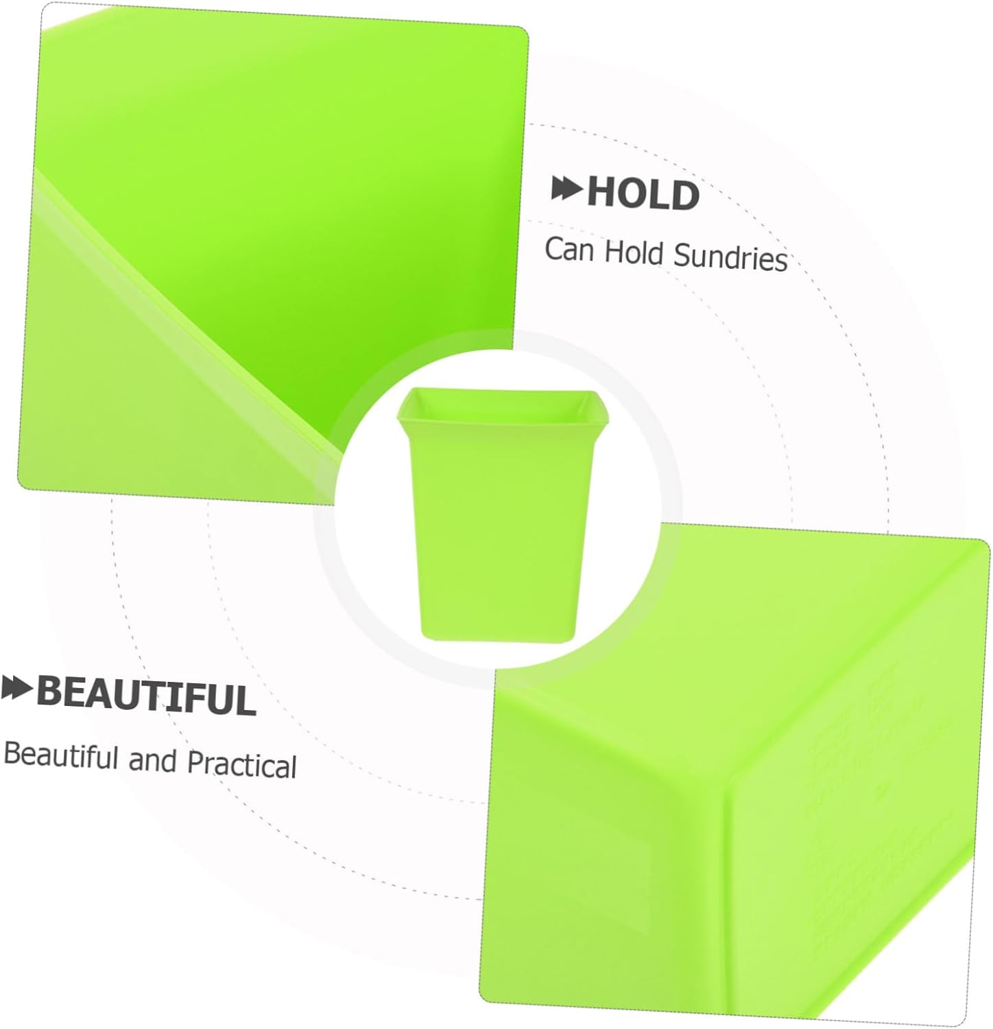 Zerodeko Sturdy Plastic Cleaning Caddy for Hotel Room Storage 1