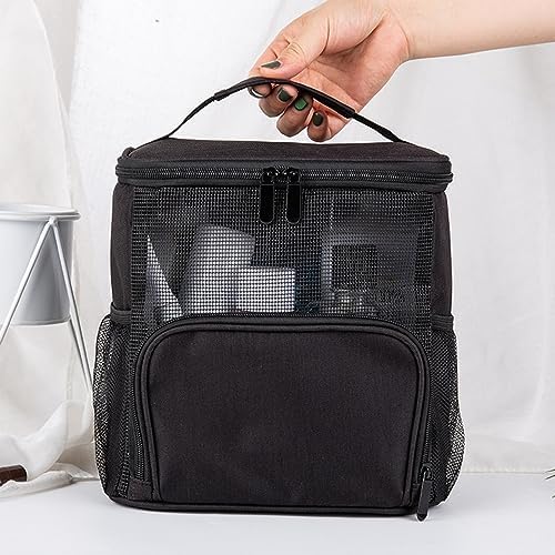 Portable Shower Caddy Tote Bag for Bathroom and Travel