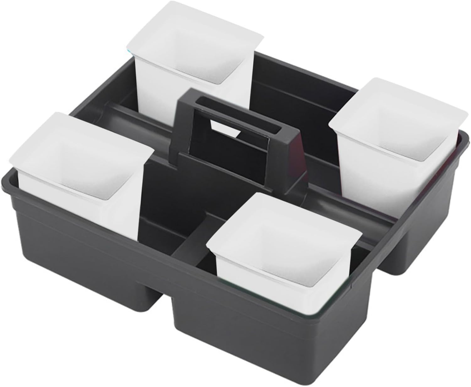 NAMOARLY Portable Cleaning Bin Organizer White