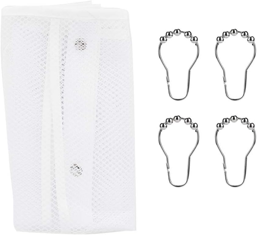 RASTKY 6 Pockets Mesh Shower Caddy with Hooks