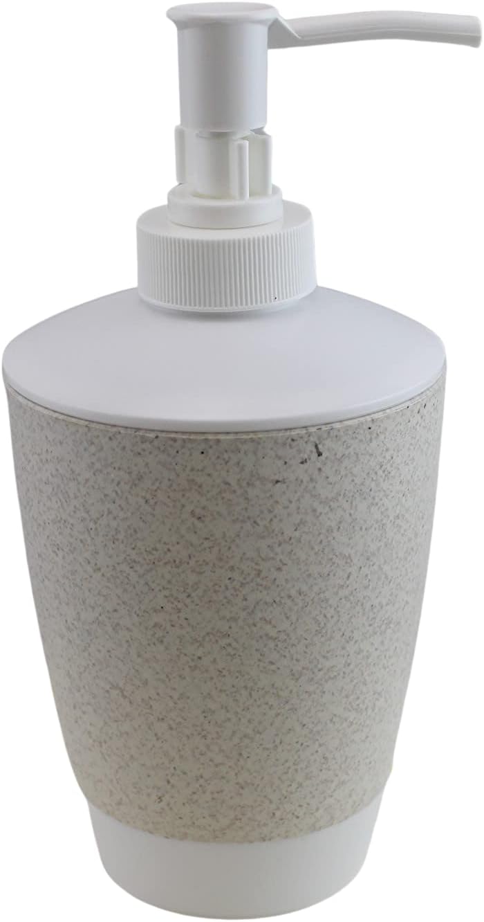 4 Piece Bathroom Accessories Set - Sandstone Beige