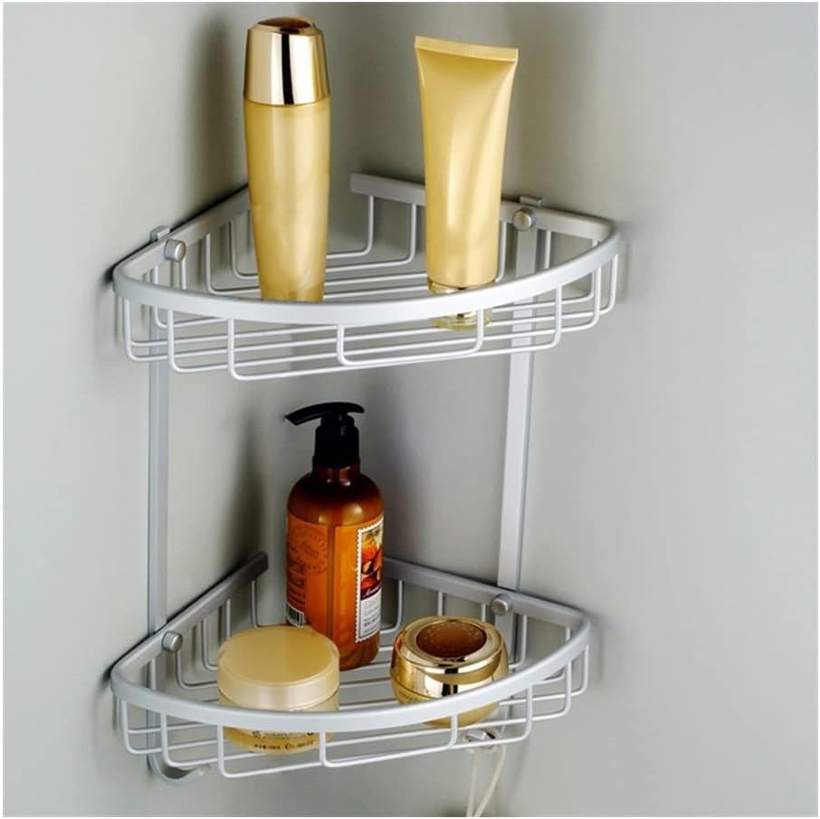 BAHELS Corner Shower Caddy Double Tiers Organizer