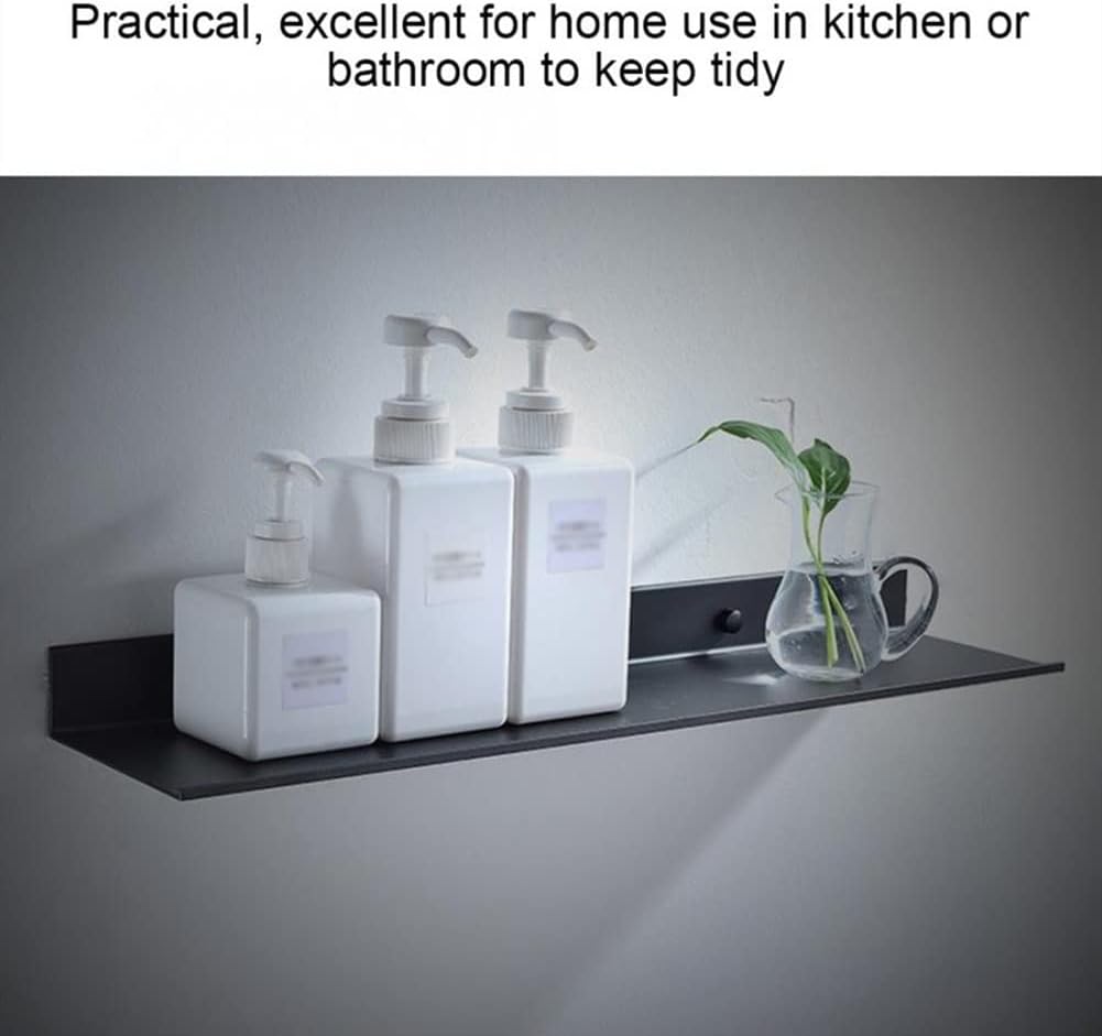 BAHELS 40cm Shower Caddy Aluminum Wall Mounted Shelf Organizer