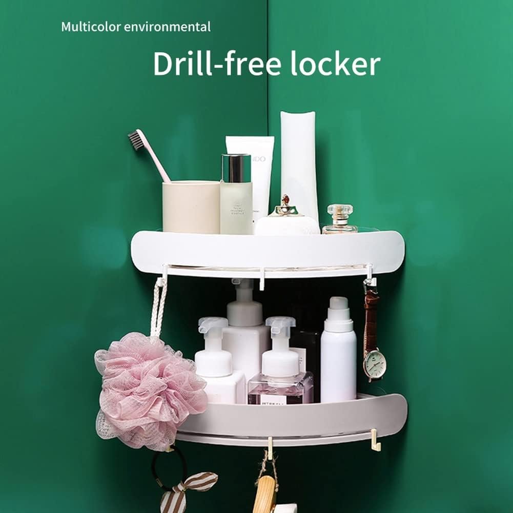 BAHELS Corner Shower Caddy 12 PCS White