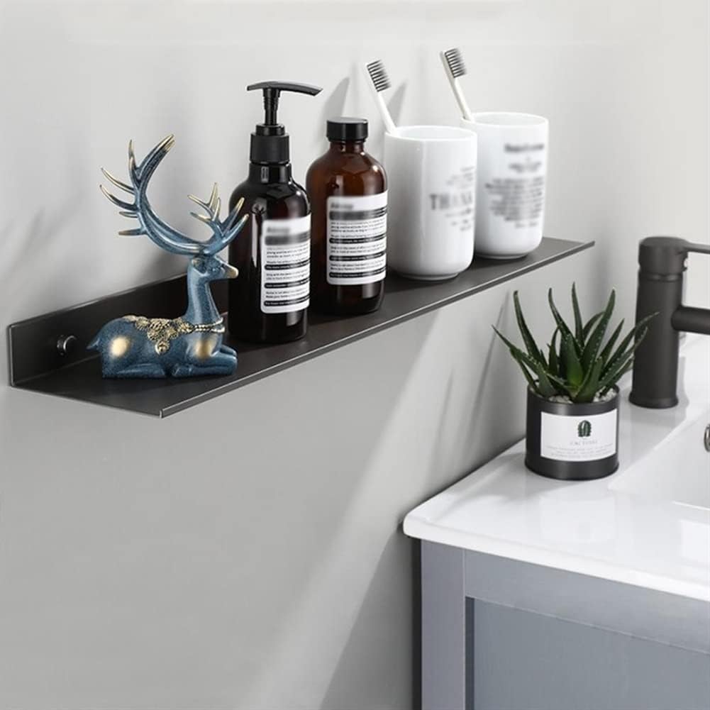 BAHELS 40cm Shower Caddy Aluminum Wall Mounted Shelf Organizer